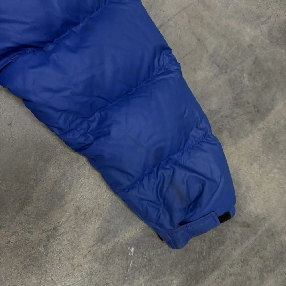 Vtg North Face 700 Down Goose 1996 Nuptse Puffer Jacket Blue Black Men’s 2XL *Re